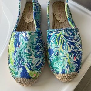 Lilly Pulitzer Espadrilles NWOT!! Rare 🦄HTF NEW
